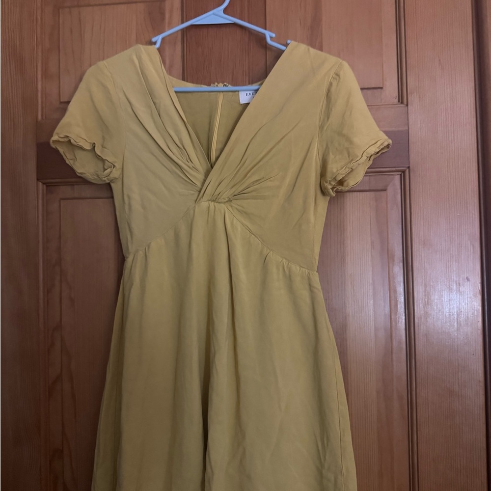 Elegant Yellow Dress